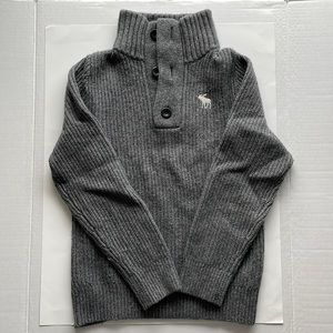 Men’s Large Abercrombie and Fitch Grey Sweater